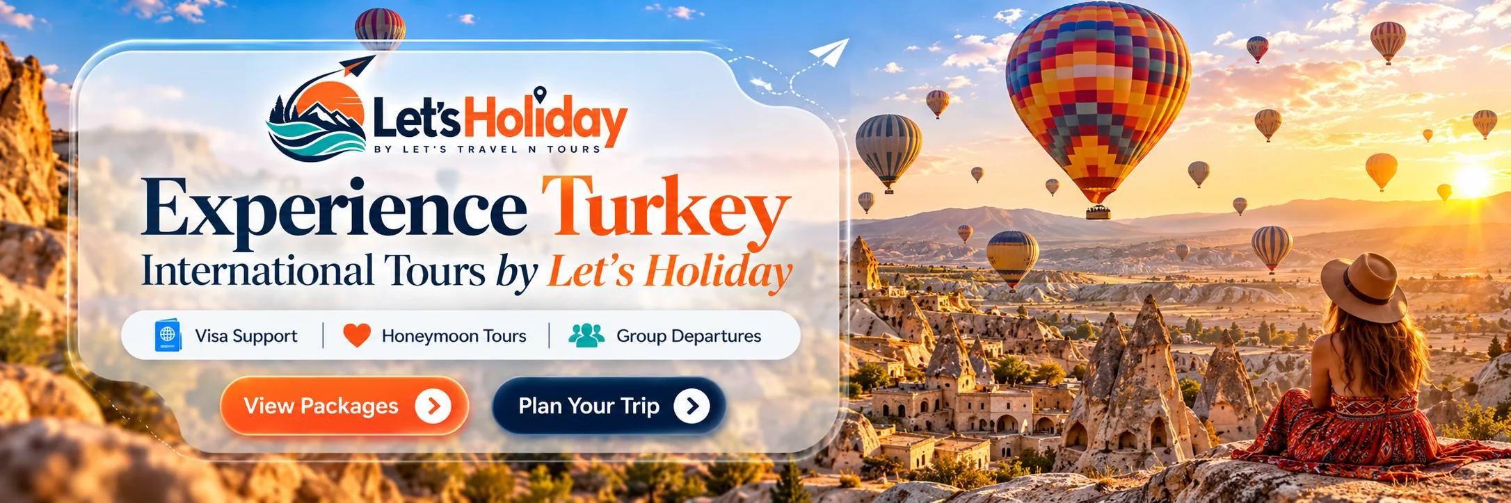 Experience Turkey: Cappadocia hot air balloons at sunrise
