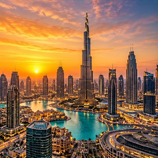 Dubai Skyline — sample travel inspiration image
